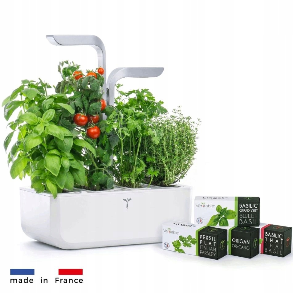 Véritable Smart Automatický květináč s regulací osvětlení, bílá Vpot…