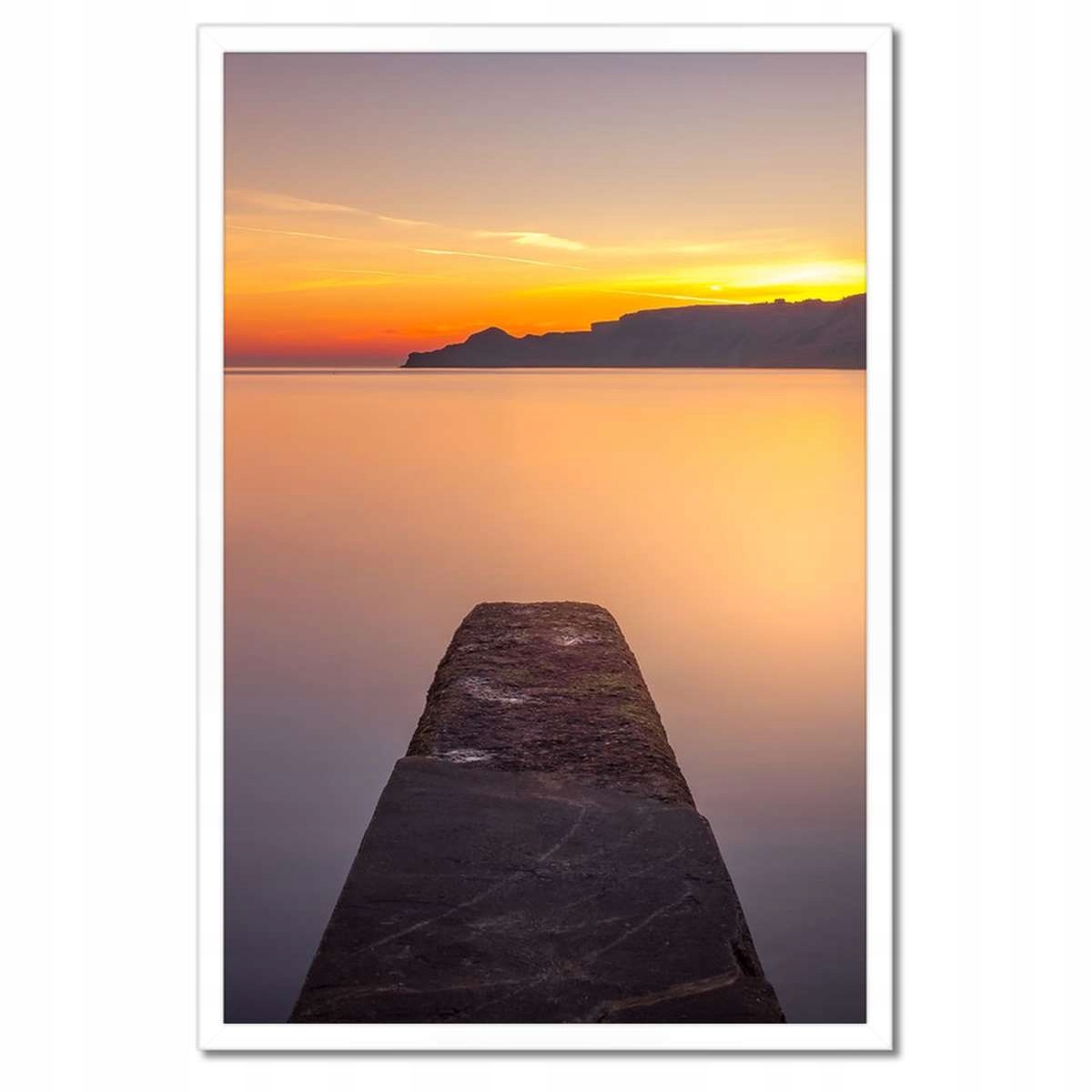 Plakáty v rámu 40x60 Západ slunce k vytištění