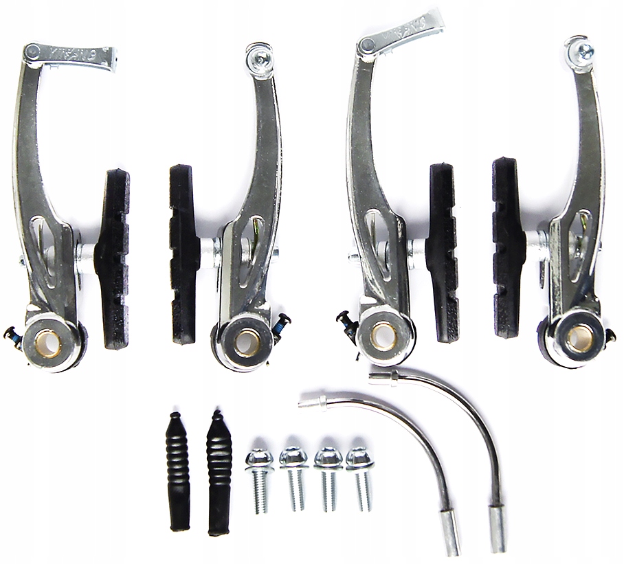 

Szczęki V-brake Całe Aluminiowe Na 2 Koła Srebrne