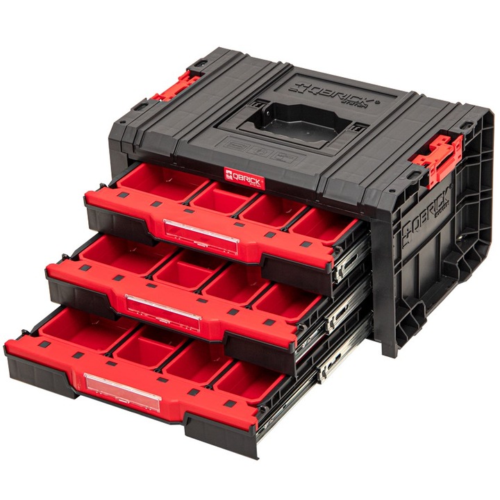 Skrzynka narzędziowa z szufladami Qbrick Pro Drawer 3 Toolbox Expert