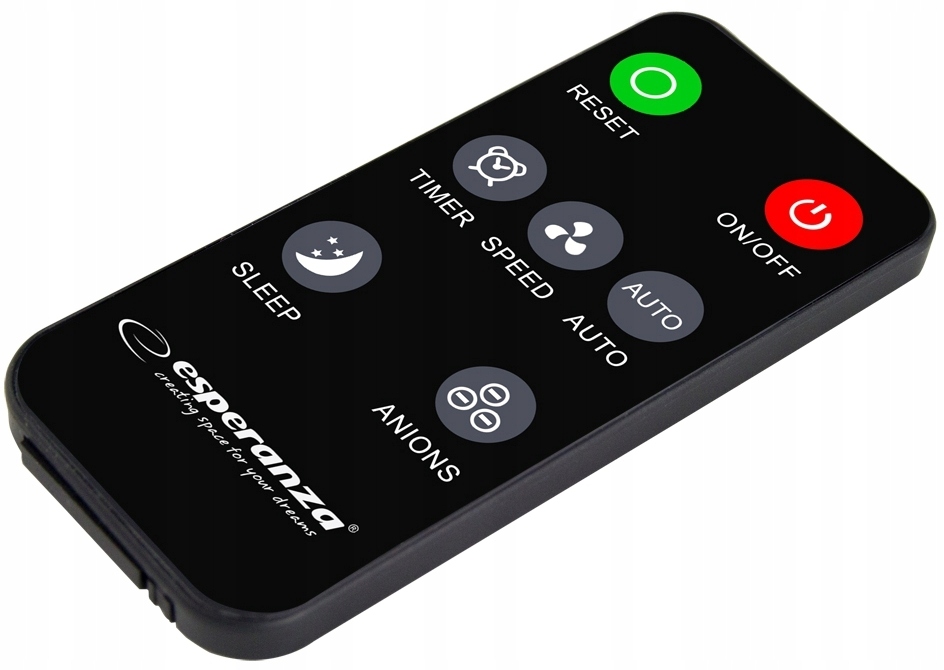 OCZYSZCZACZ POWIETRZA JONIZACJA FILTR HEPA + PILOT Marka Esperanza