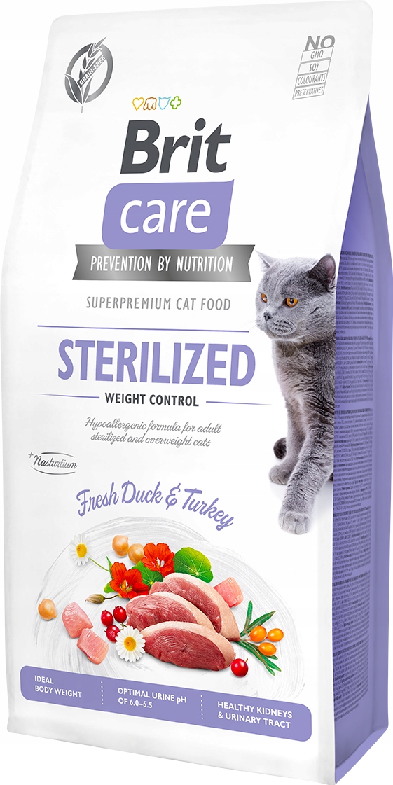 Brit Care Cat Grain-Free Sterilized Weight Control 7kg