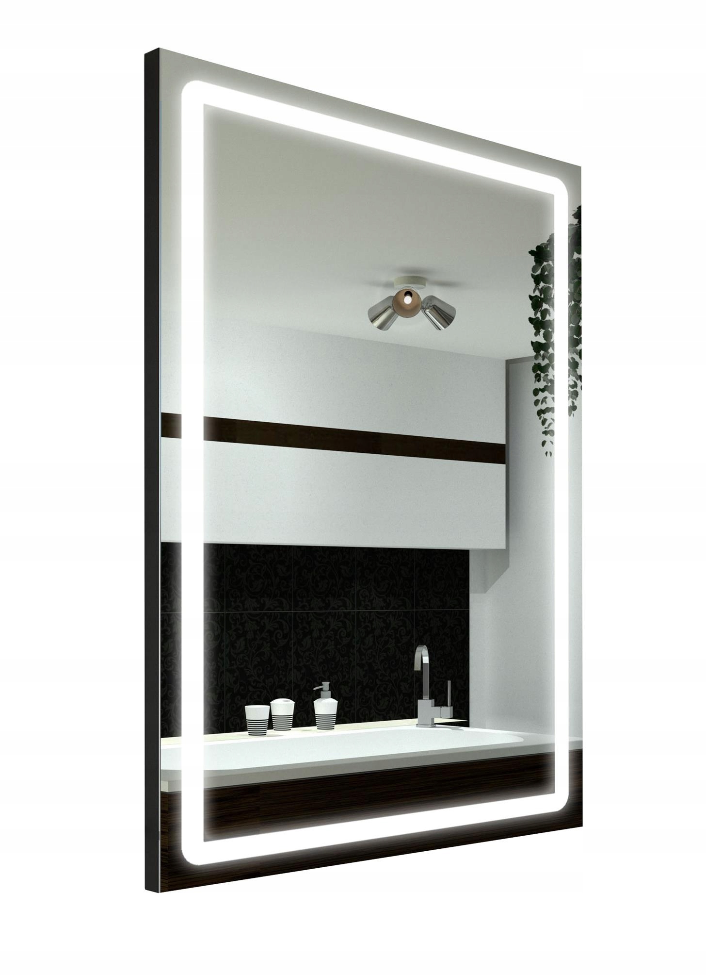 Led zrkadlo Houston s krytom 90 x 100 cm