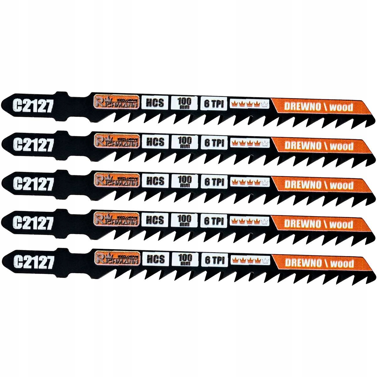 

Brzeszczot drewno szybkie cięcie C2127 T144D 5szt