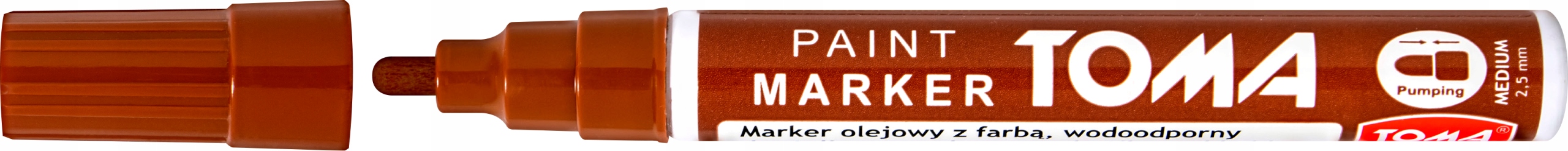 

Marker Olejowy Toma TO-440 Mazak Brązowy