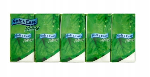 

Soft & Easy, Mint Chusteczki higieniczne 10szt