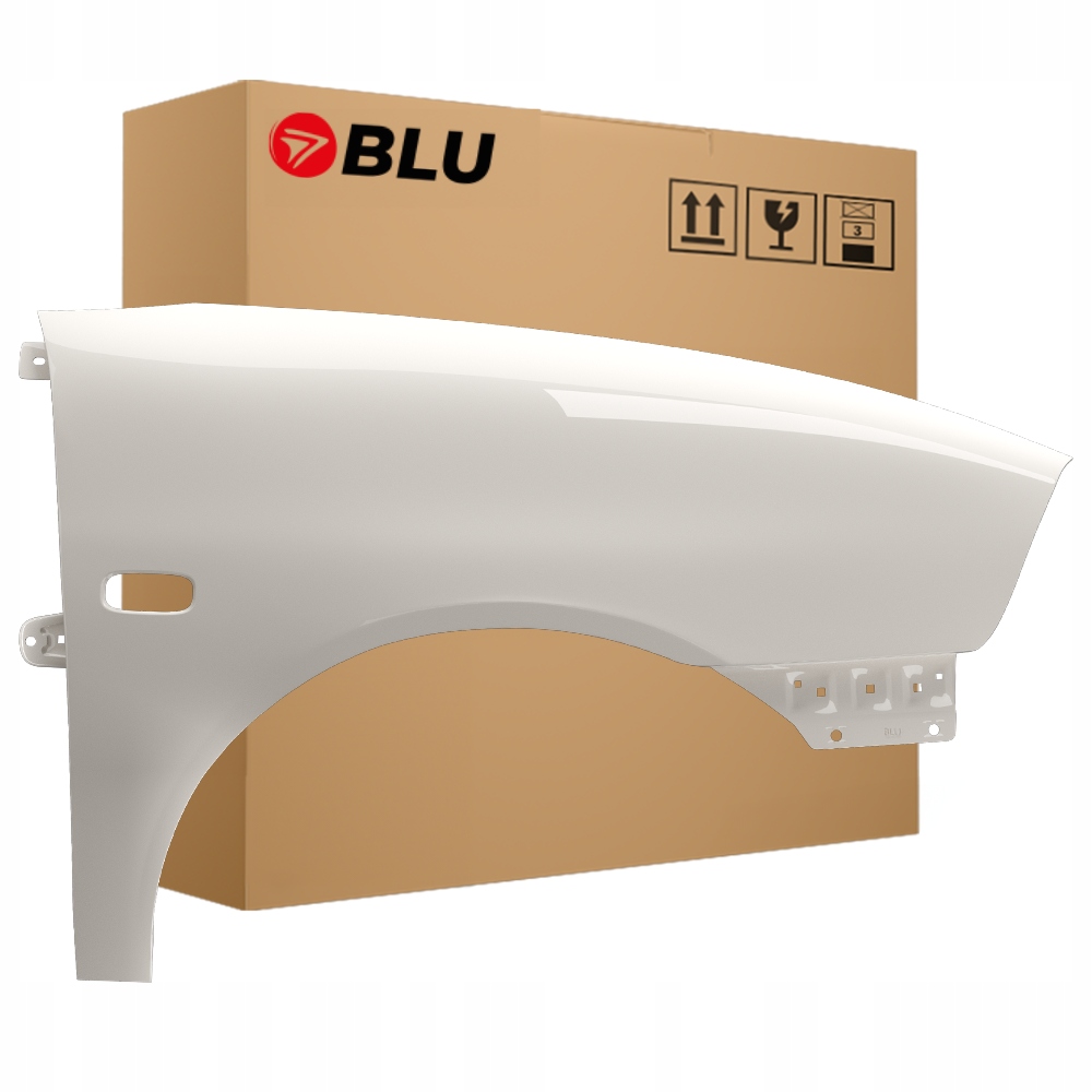 Blu Blatník Seat Ibiza Cordoba III 3 6L LB9A pravý bílý 02-08 přední