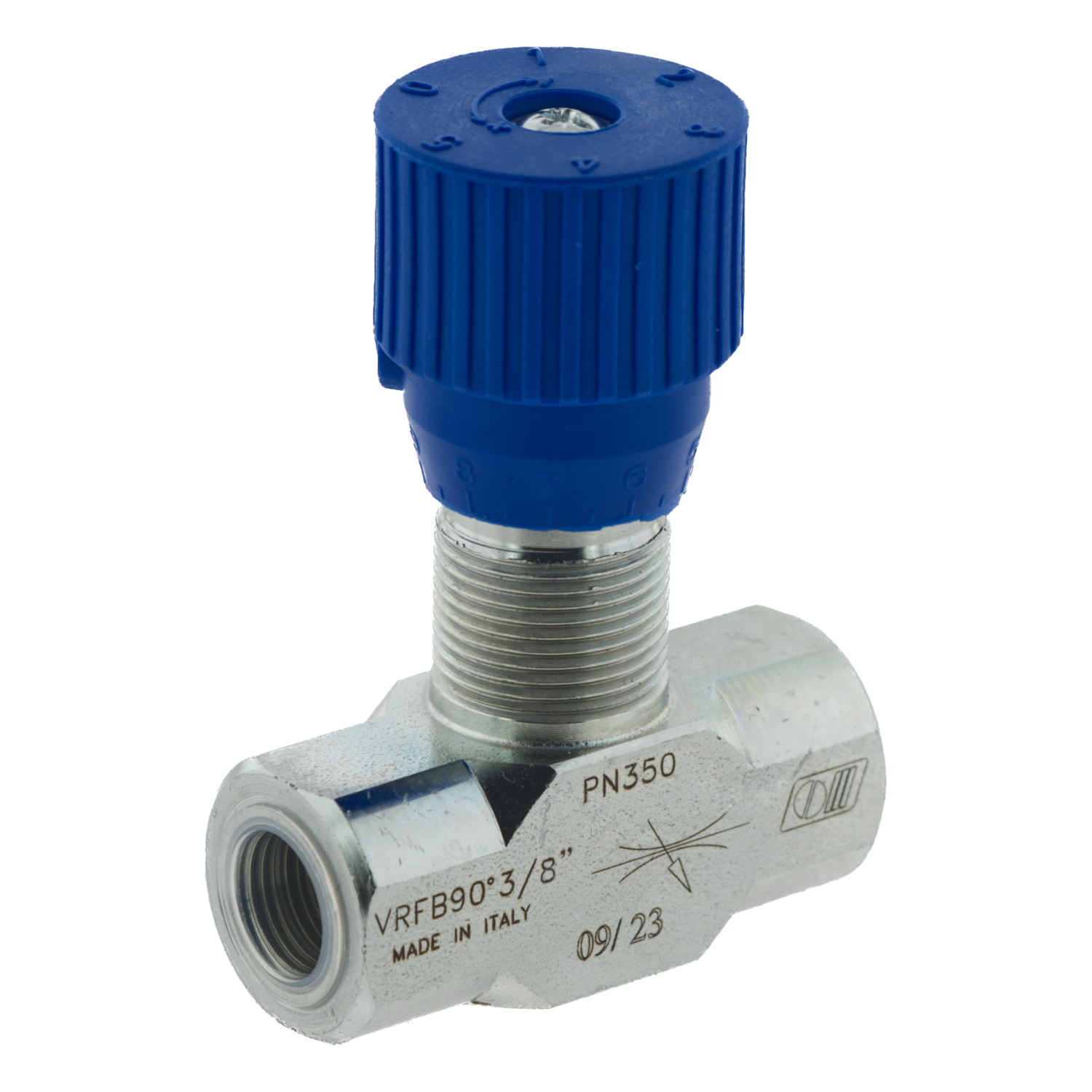 Hydraulický škrticí ventil Vrfb 90 3/8 2-str