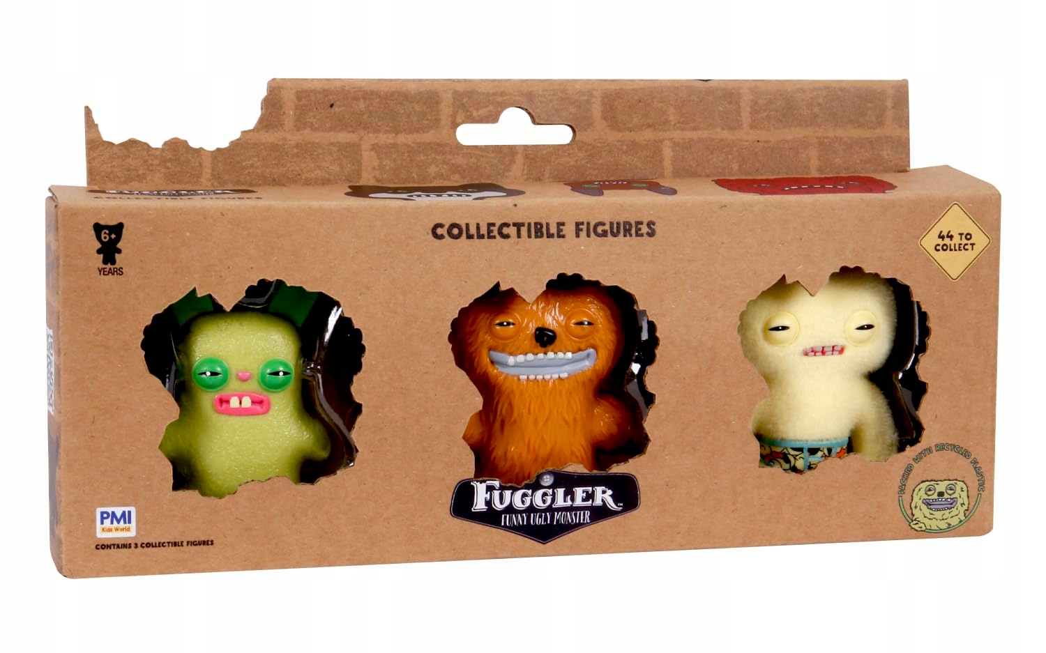 Sada figurek Fuggler 3 ks 6,5 cm se sběratelským plakátem