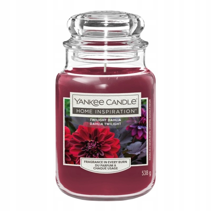 Yankee Candle Twilight Dahlia velká vonná svíčka 538 g