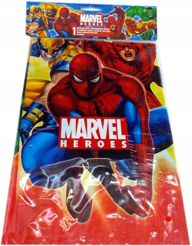

Obrus urodzinowy Spiderman Spidermen 120x180 nr 2