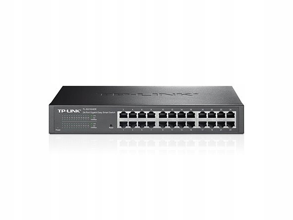 24-Port Gigabit Easy Smart Switch Port: 24× Gigabit RJ45 Ports Spec: 1U…