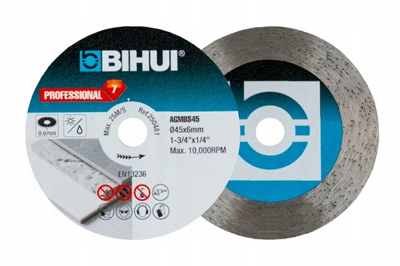 BIHUI MINI TARCZA DIAMENTOWA SPIEKANA DO CIĘCIA UNIWERSALNA 45mm Proxxon
