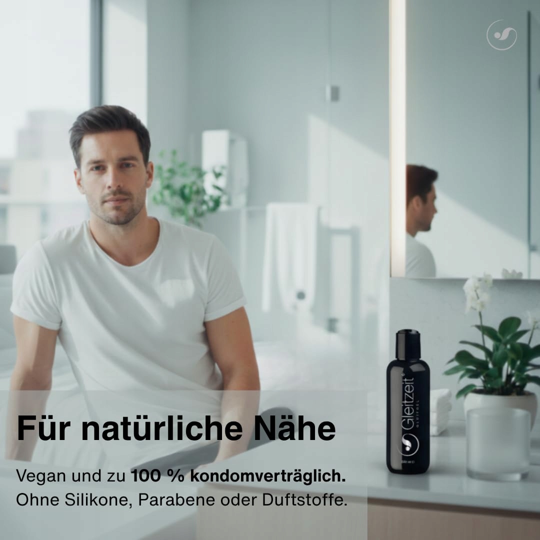 GLEITZEIT Żel Intymny Wodny Dla Mężczyzn 250ml Bezzapachowy — miniatura 3