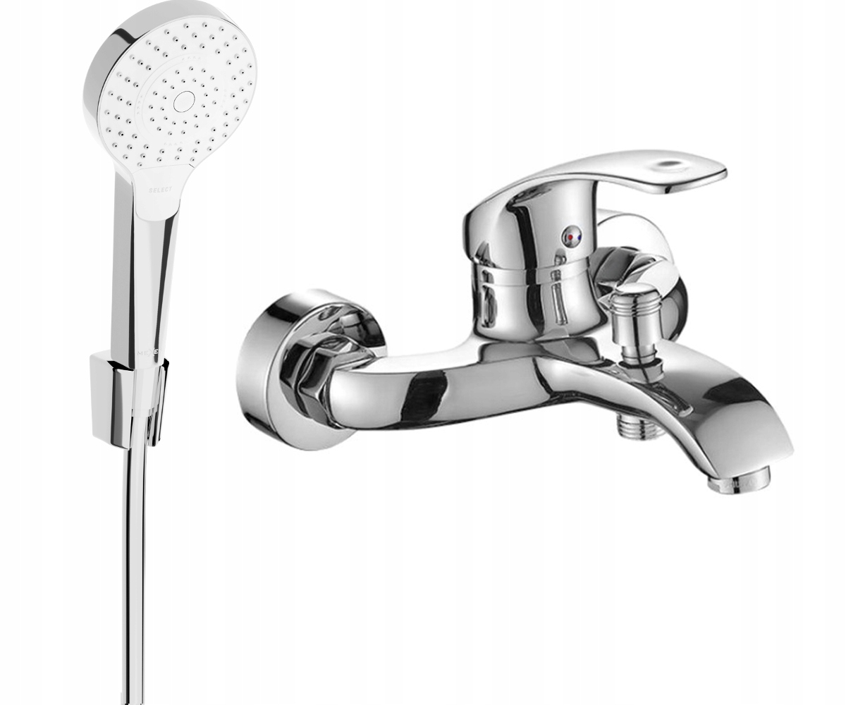 Mexen Fabia R05 vanová baterie s chromovým sprchovým setem
