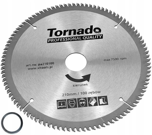 

Tarcza do cięcia aluminium 210/30mm piła widiowa