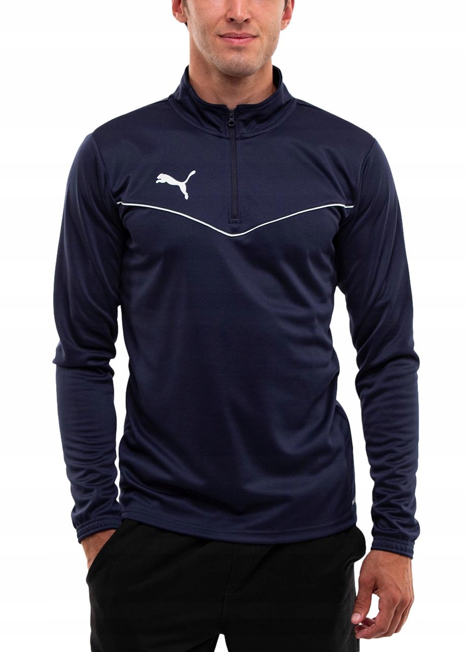 Puma pánská rozepínací mikina sportovní tréninková pohodlná teamRISE 1/4 vel. XXL