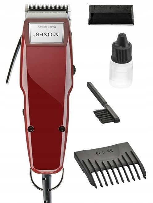 Maszynka do strzyżenia włosów Moser 1400-0050 Bordowa