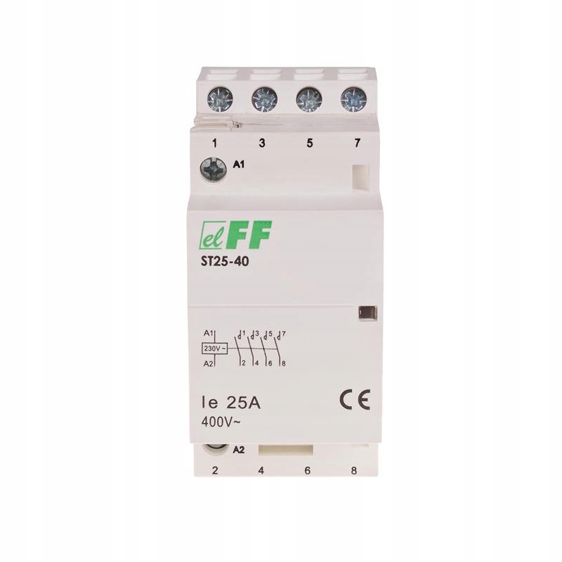 Modulární stykač 25A 4NO ST25-40 230V