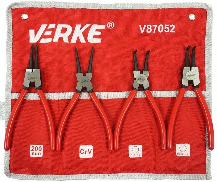 

Verke V87052 Szczypce Do Pierścieni Segera 200mm