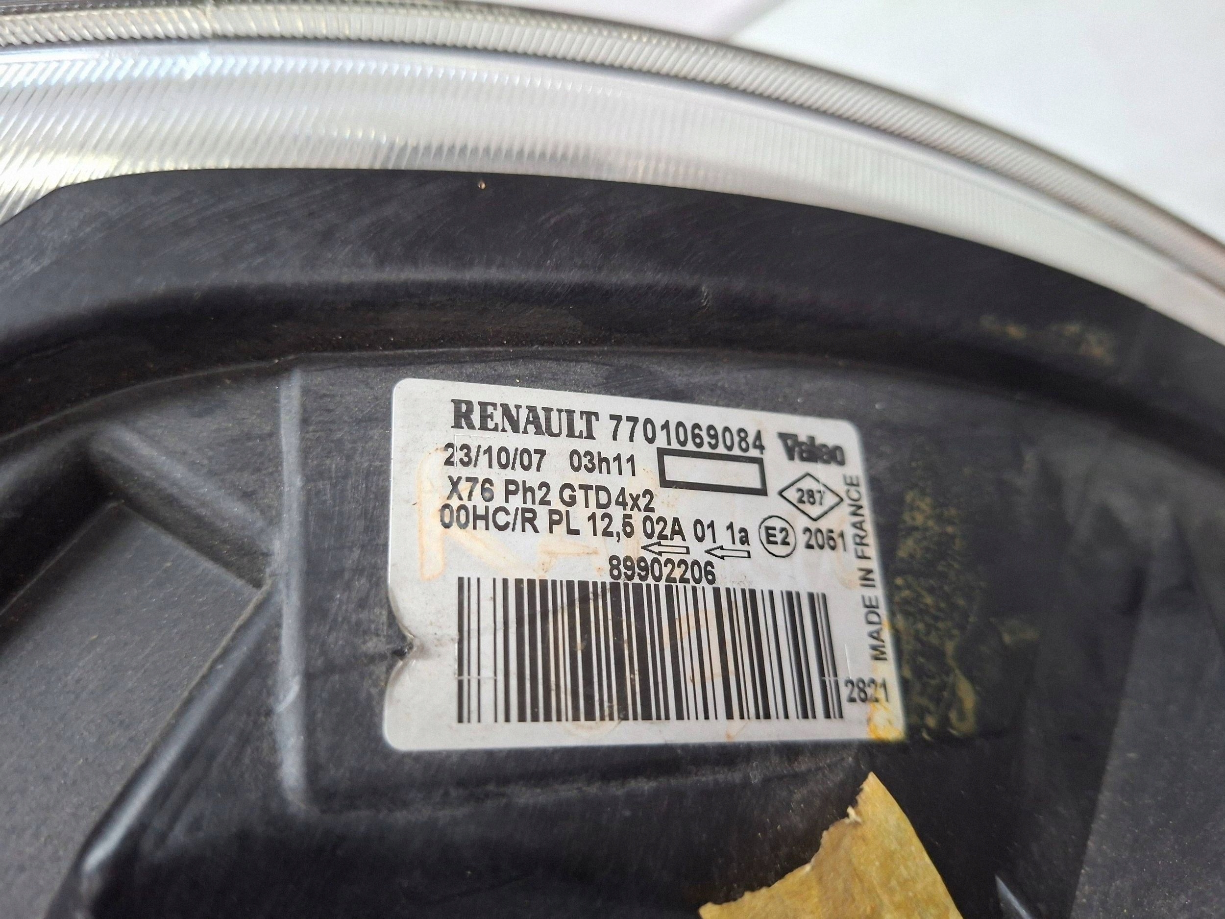 light front left 7701069084 RENAULT KANGOO and LIFT 2003