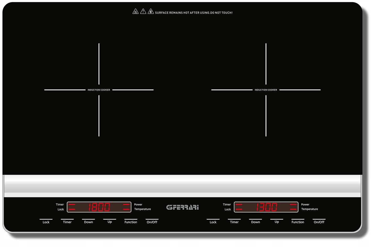 Kuchenka indukcyjna G3Ferrari Dinamiko Duo G10138 Minutnik
