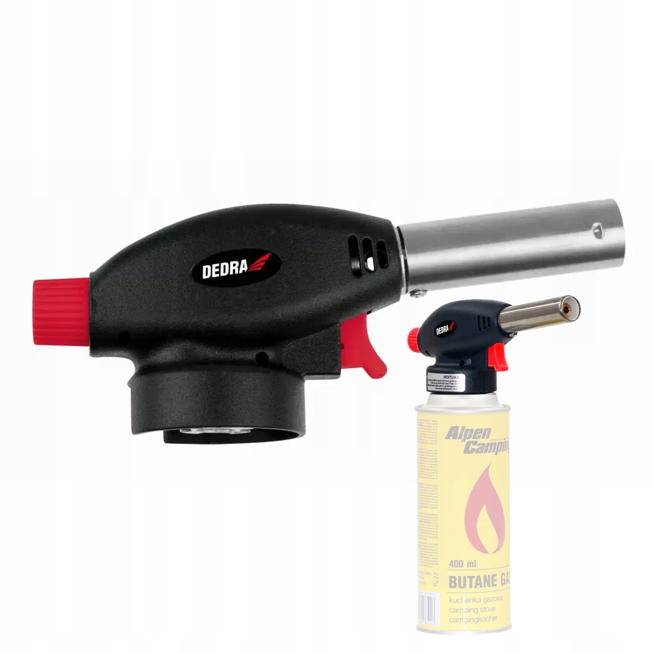 DEDRA PALNIK GAZOWY Z ZAPŁONEM PIEZO 1,3kW 31A032