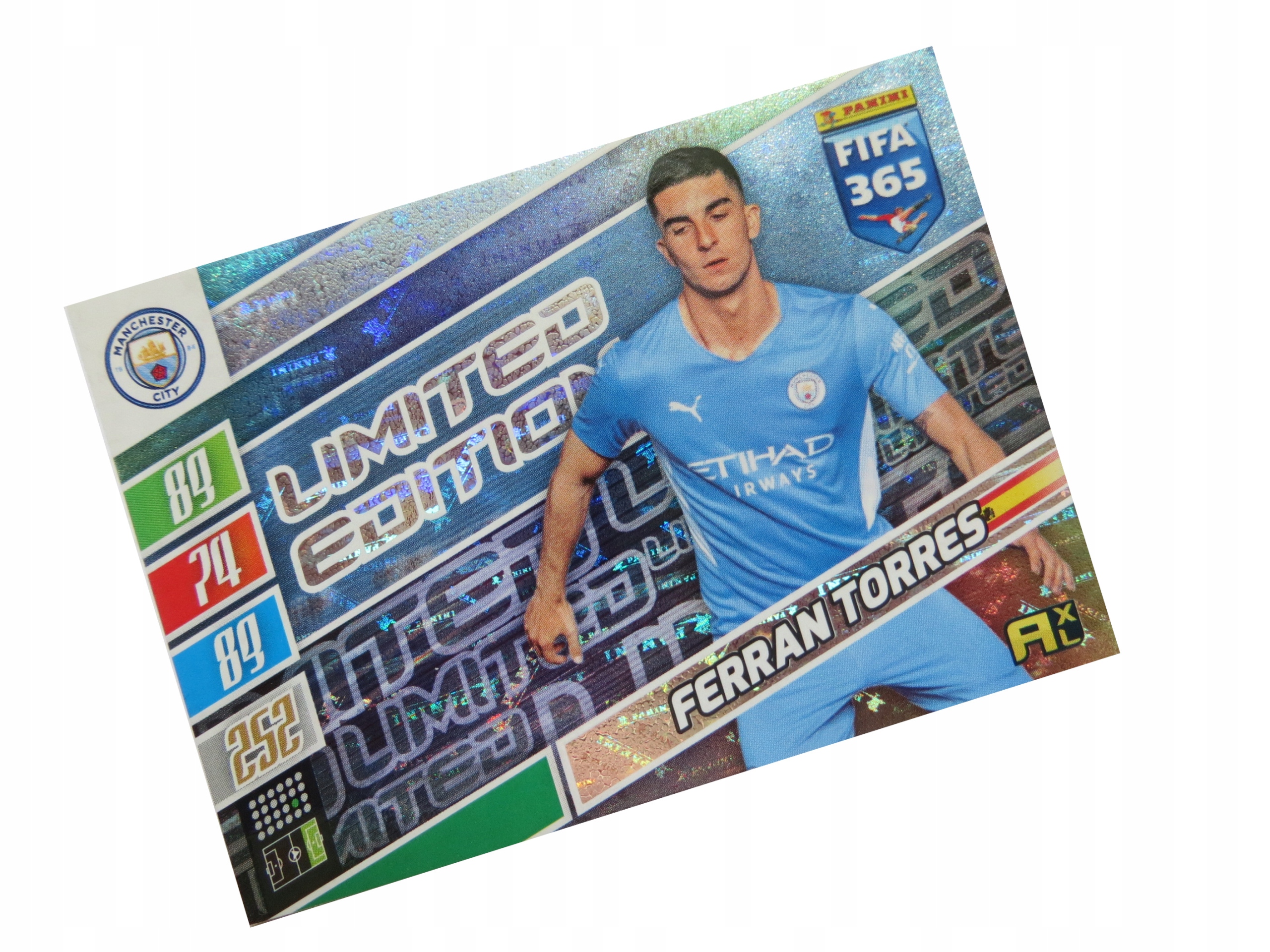 Panini Fifa 365 2022 Karty Piłkarskie Limited Ferran Torres Manchester City