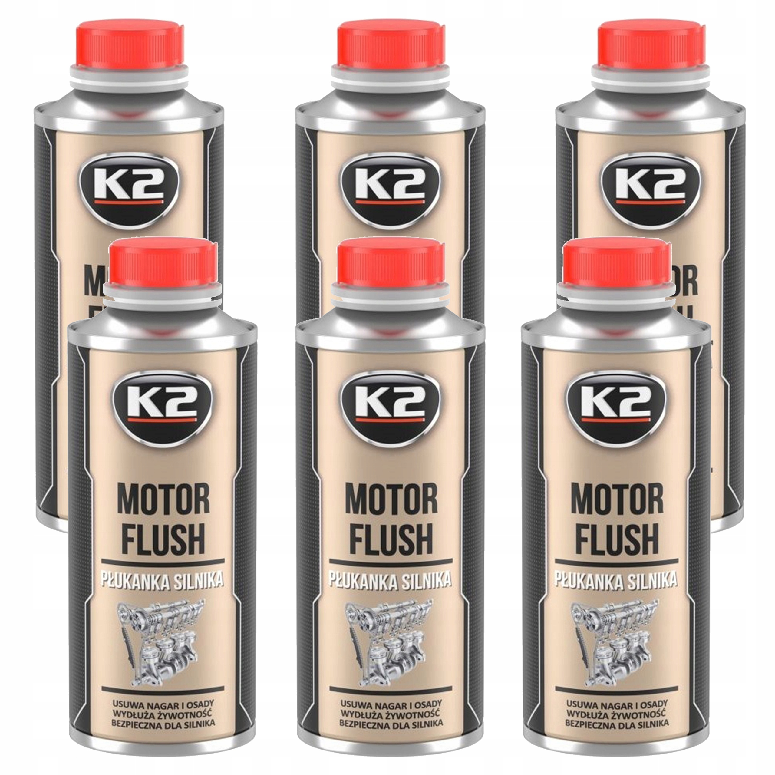 

K2 Motor Flush Płukanka Silnika T371 250ML x 6