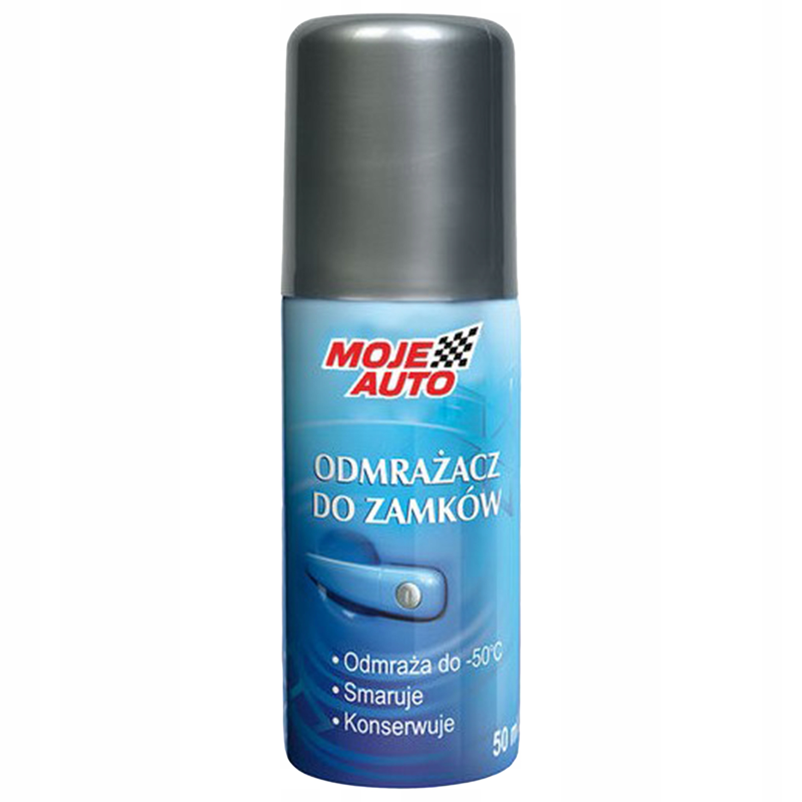 Odmrażacz do zamków samochodowych kłódek 50ml Moje Auto do 50°C