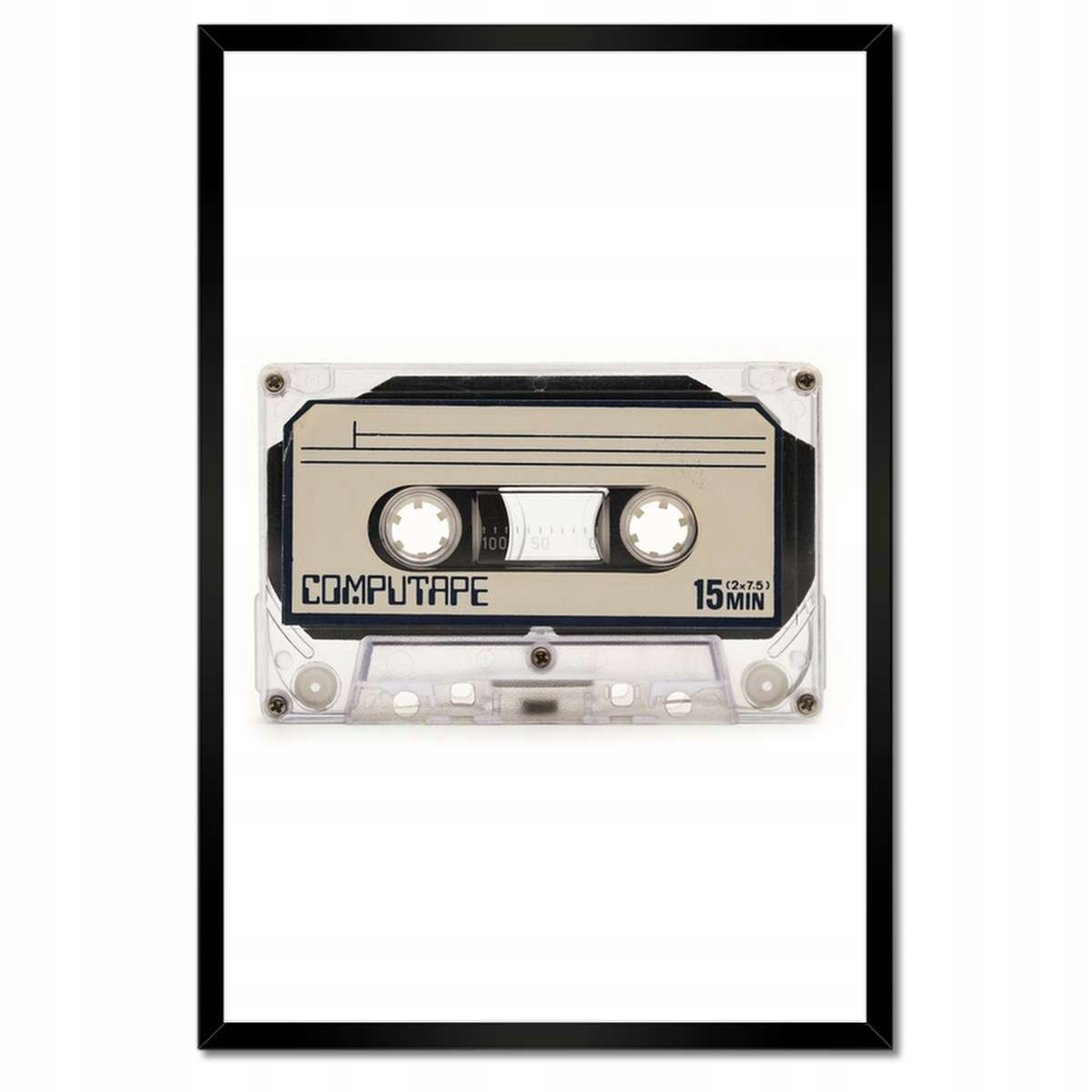 Plakáty v rámu 40x60 Music Cassette Kazeta