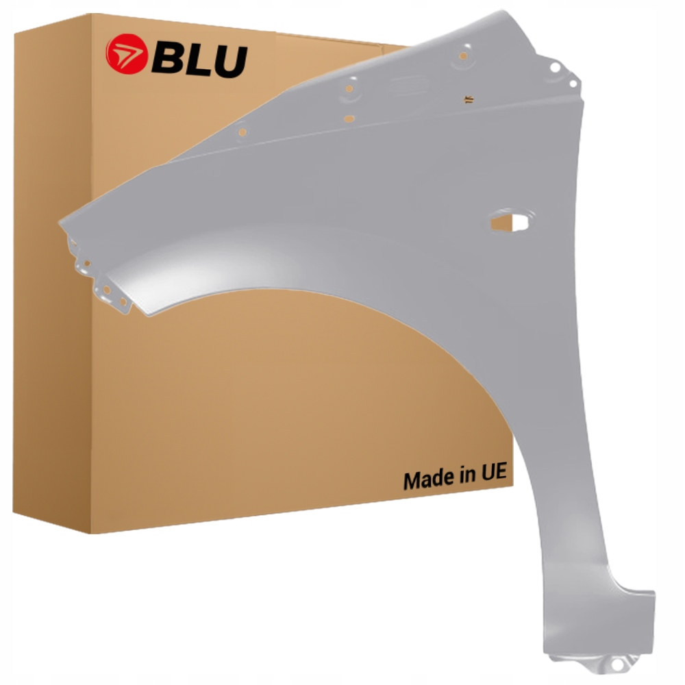 Blu Blatník Toyota Aygo II 1F7 levý stříbrný 14-22 přední UltraSilver