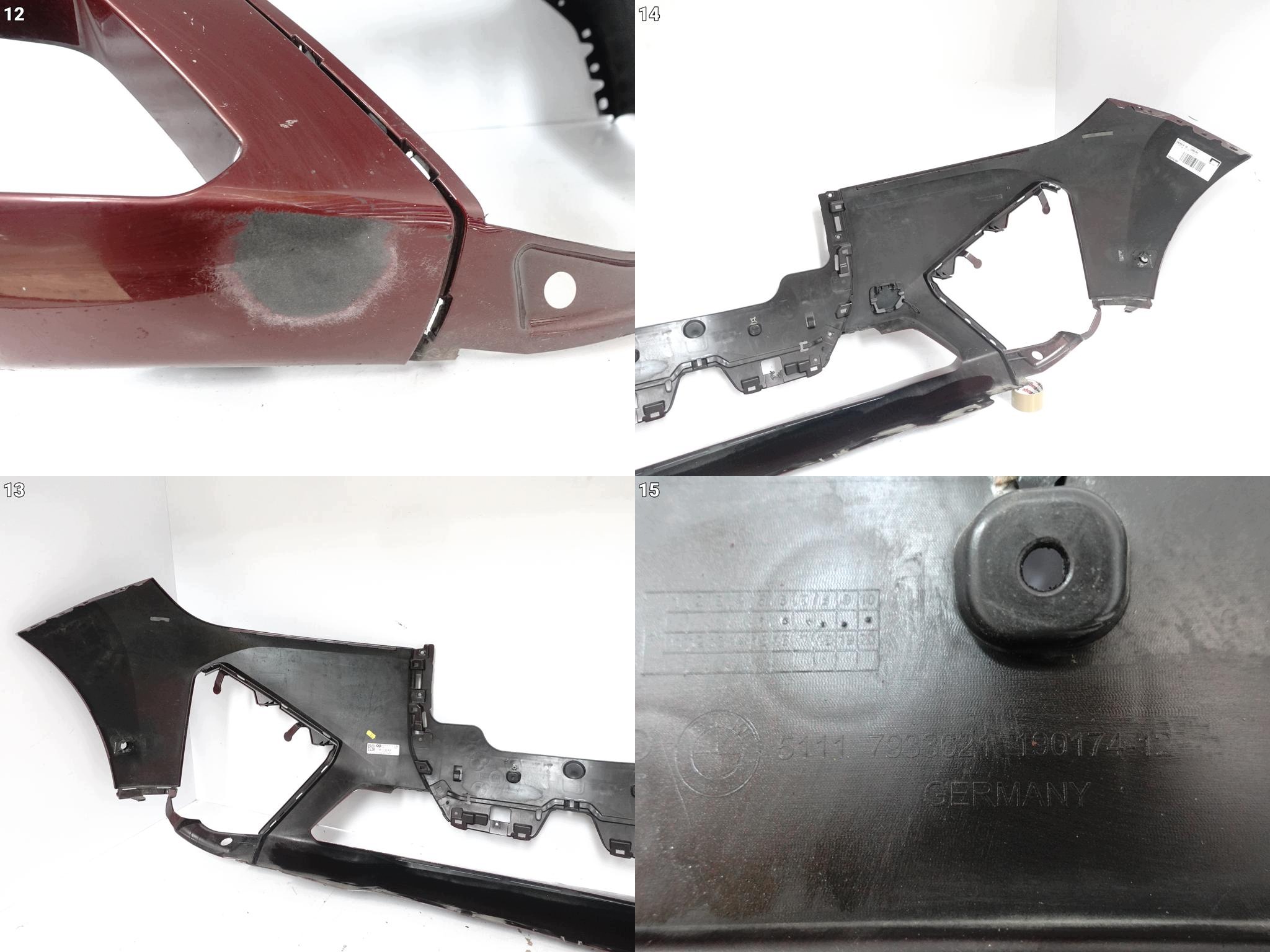 BMW iX I20 m-packet 21-25 bumper BUMPER front (PDC)