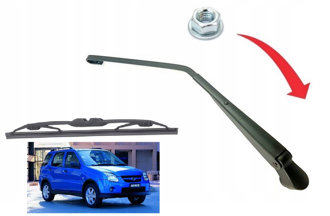 RAMIĘ WYCIERACZKA TYŁ SUZUKI IGNIS 2000 - 2007