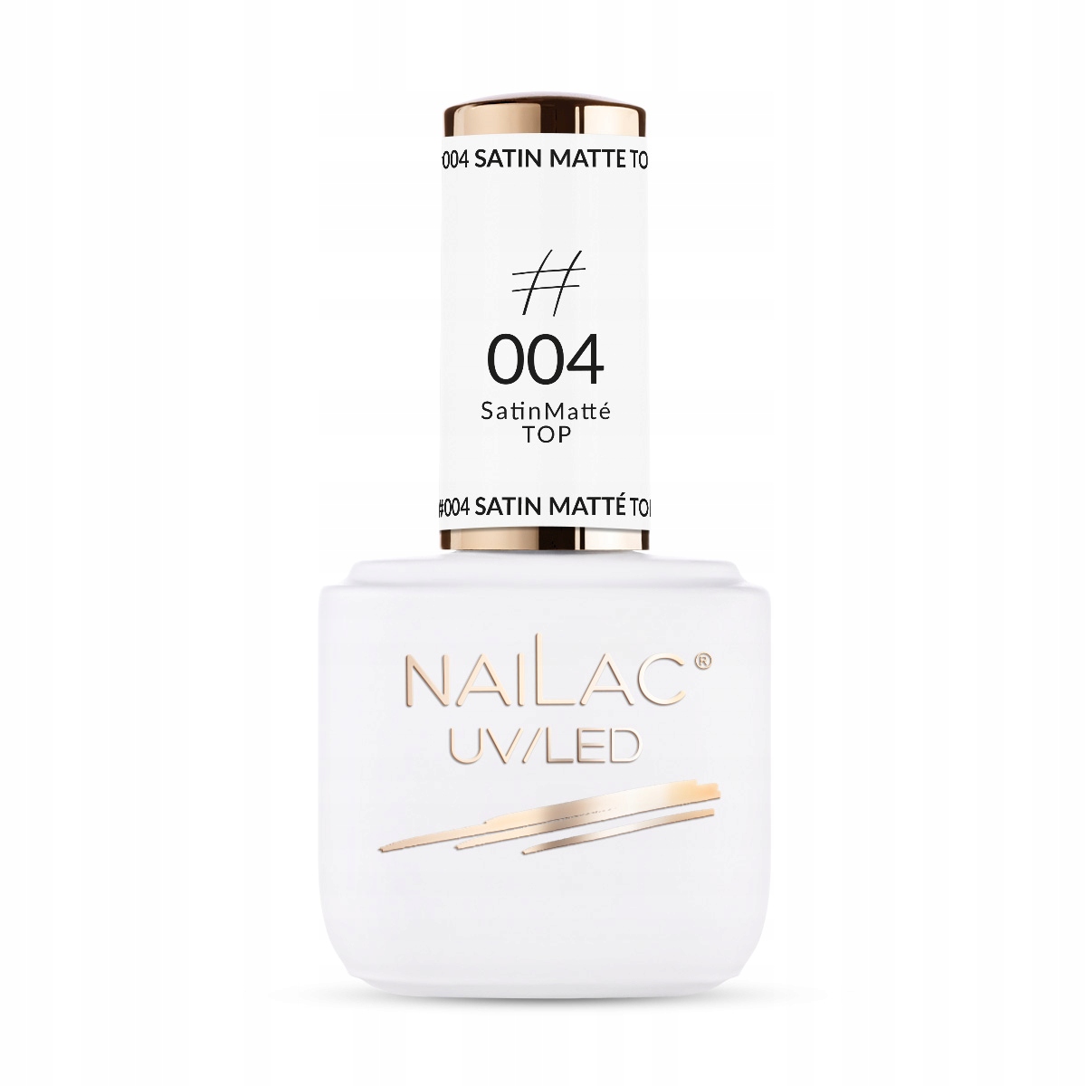 

#004 Top hybrydowy Satin Matté Top NaiLac 7ml