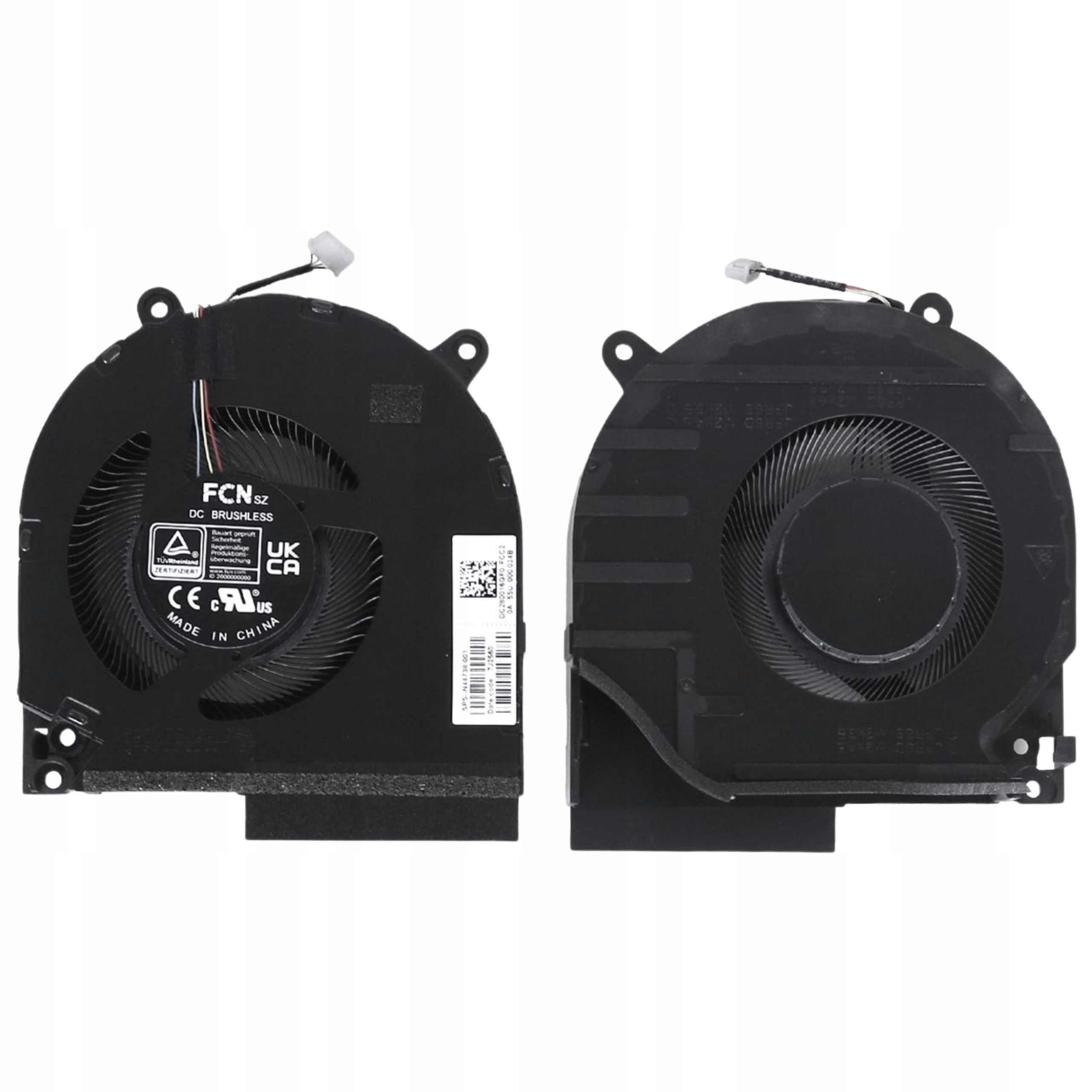 Ventilátor Pro Hp Victus 9 16-R 16-R0118TX TPN-C169 N44738-001 12V Cpu
