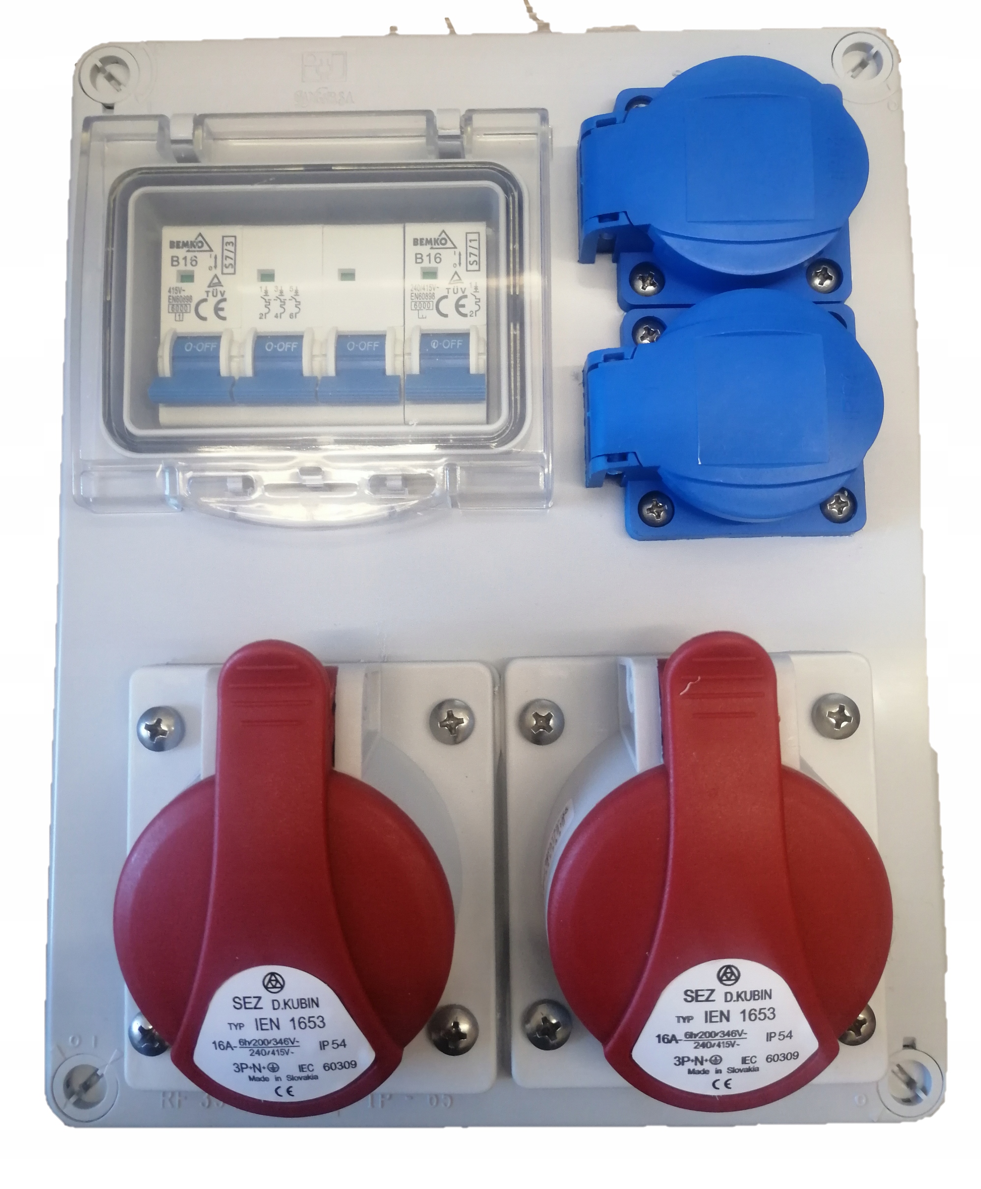 

Rozdzielnica Budowlana Zabezpieczona Rozdzielnia