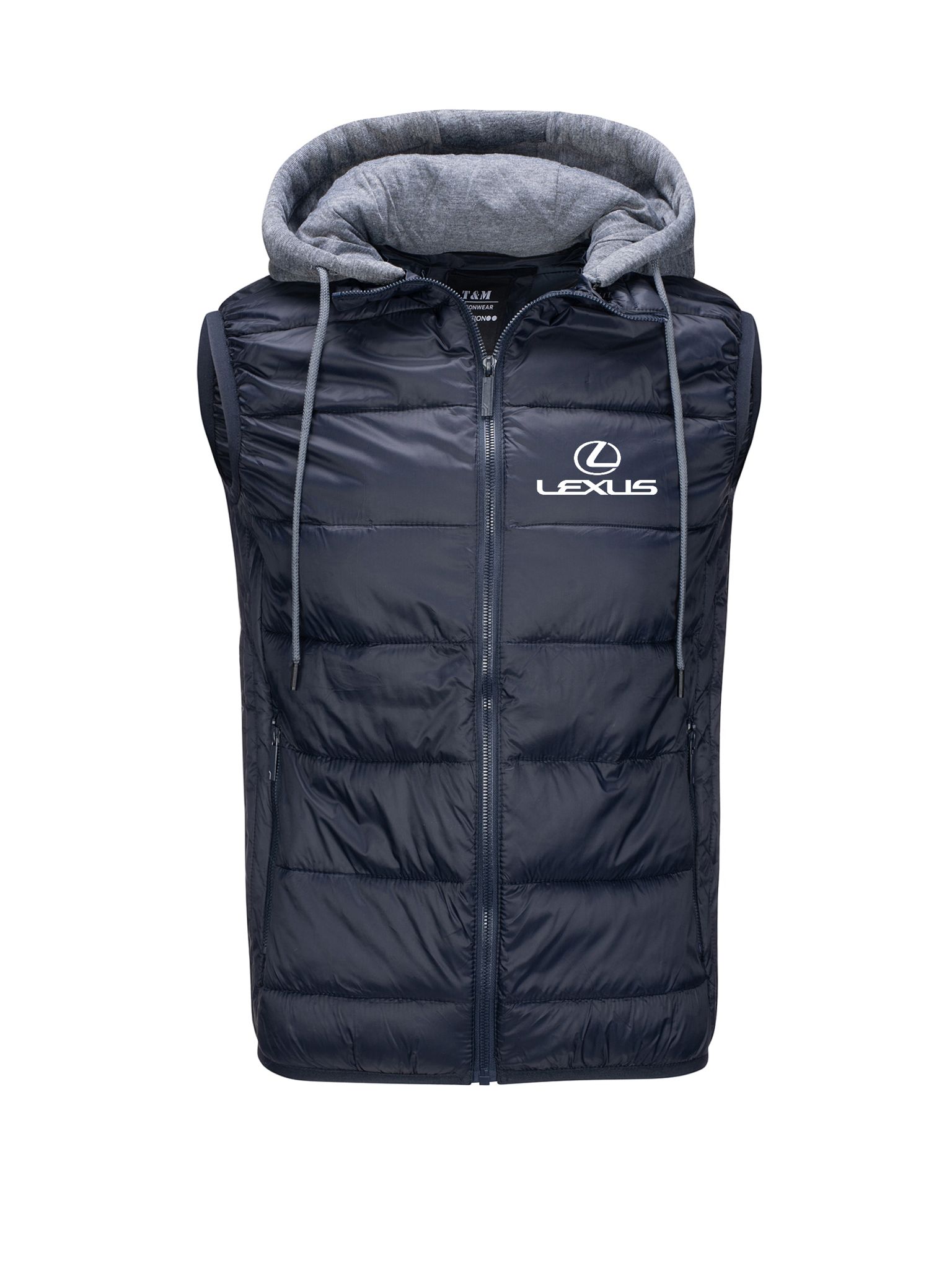 Bunda Bez Rukávů Lexus Prošívaná, Tmavě Modrá L