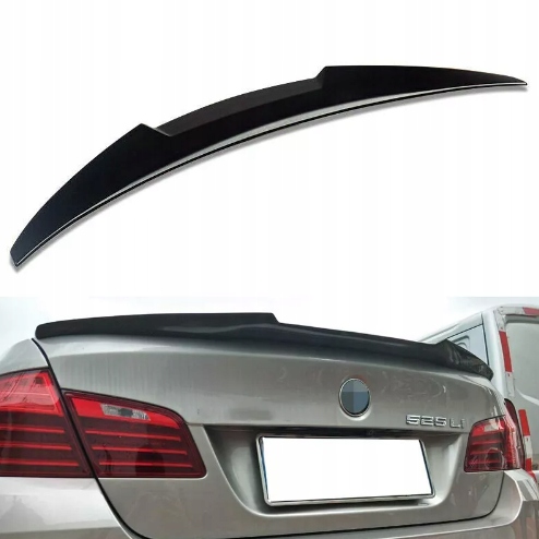 Spoiler Letka Ala M4STYLE Spoiler Klapky Černý Lesk Pro Bmw F10 2011-2018