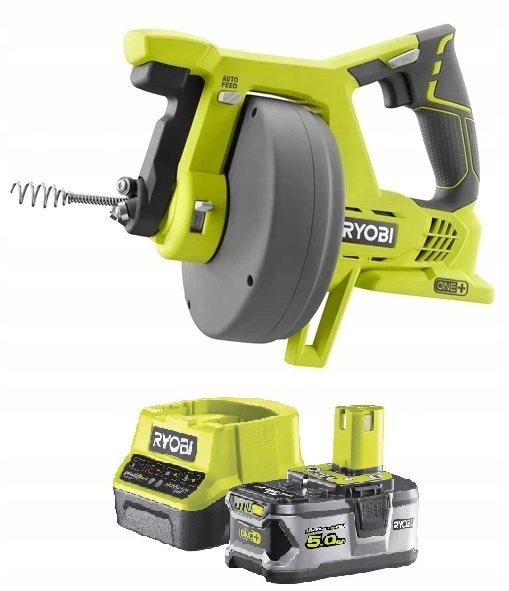

Ryobi R18DA Przepychacz Rur Akumulatorowy 18V +5Ah