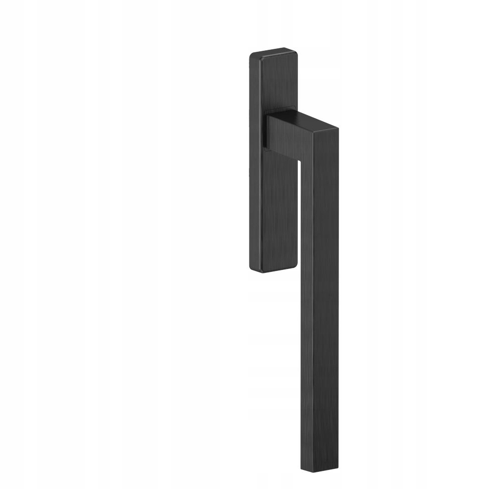 Dveřní klika Hs Dublin černá F9005 kartáčovaná s posuvnými terasovými dveřmi