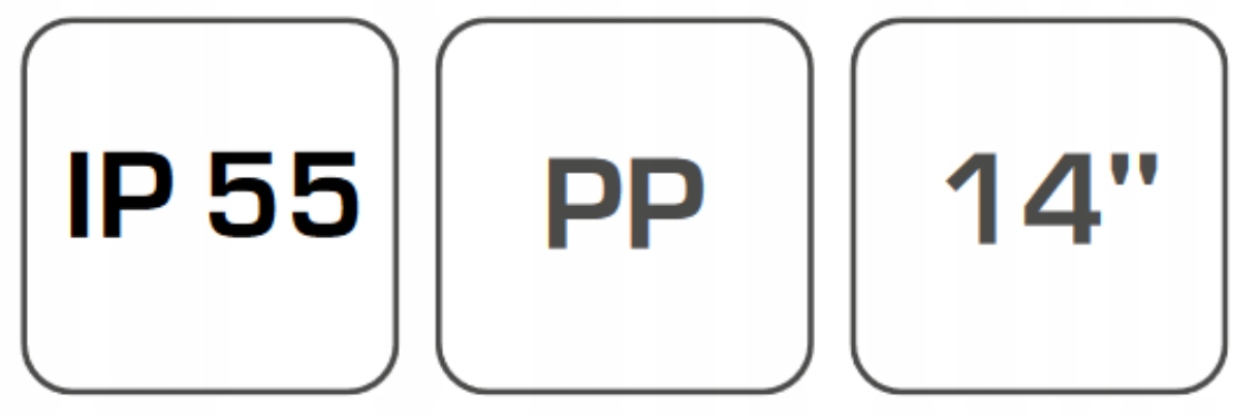 Skrzynka narzędziowa hermetyczna 14" EAN (GTIN) 5902801307058