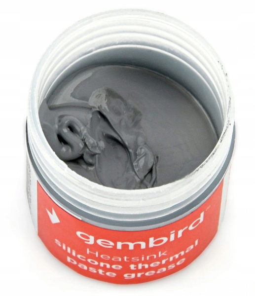 PASTA TERMOPRZEWODZĄCA DO PROCESORA CPU TERMICZNA Gembird 15g XXL Stan opakowania oryginalne