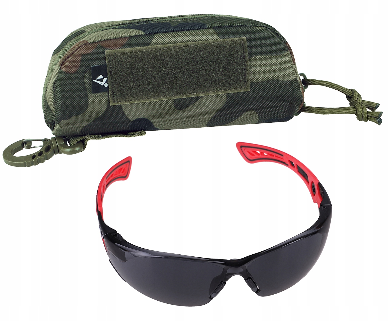 Okulary Bolle Rush+ Smoke Etui Dominator wz.93