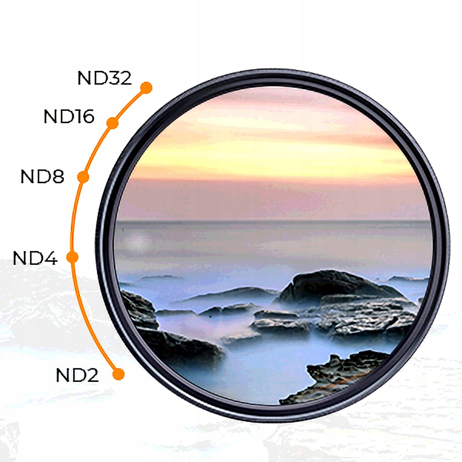 Filtr Nd regulowany magnetyczny K&f Concept Nano-X Mrc Fader ND2-32 7