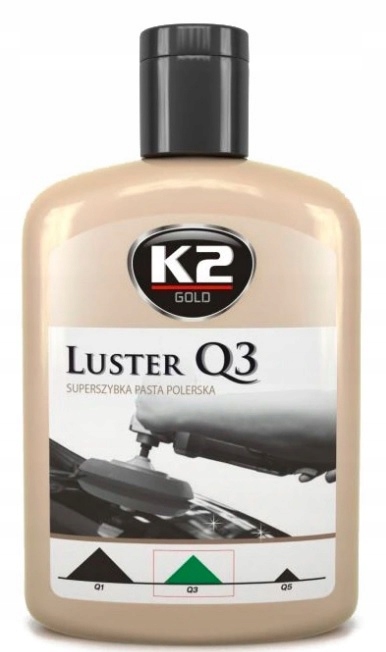 

K2 Luster Q3 Pasta Polerska Średniościerna 200g