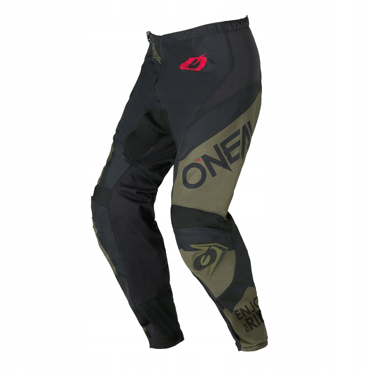 Nohavice O'Neal Element Racewear black/olive 38