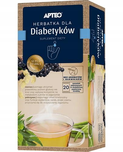 

Apteo Herbatka dla diabetyków 20 sasz.
