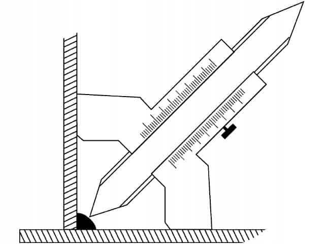 Przymiar spawalniczy spoinomierz 60-90 20mm Limit Marka Limit