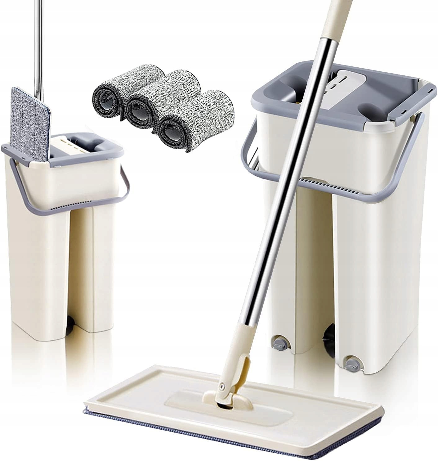 Plochý Mop, Dvoukomorový Kbelík, Dvě Komory, Úzký Odšťavňovač, Slim Mikrovlákno